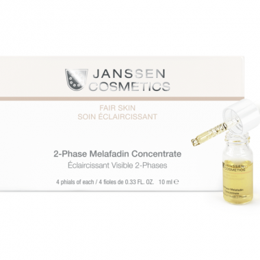 JANSSEN COSMETICS 2 Phase Melafadin Concentrate 4 x 10ml Janssen 2phase Melafadin Flek Membandel